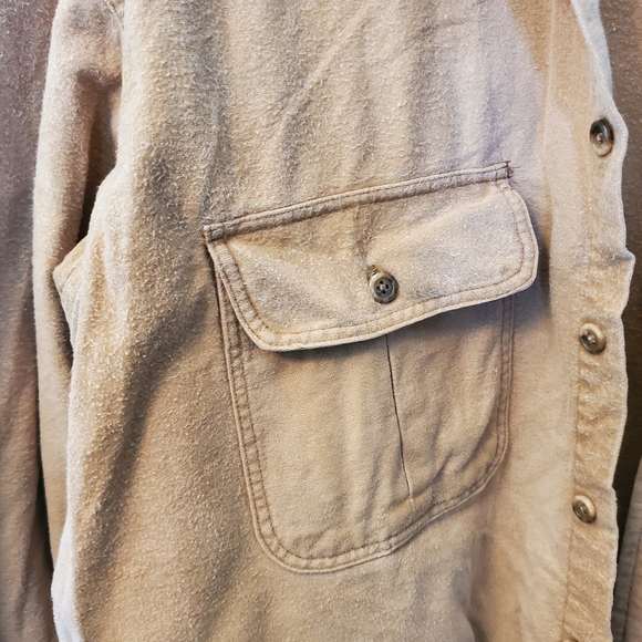 St. John's Bay 100% Cotton Work shirt jacket in multiple colors - Picture 14 of 14